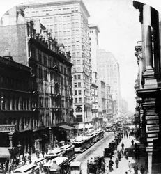 ランドルフストリート、シカゴ、1896